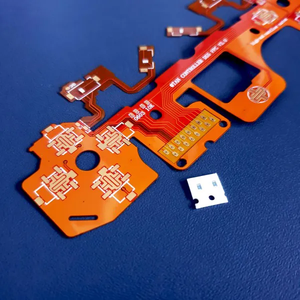 Felxfolie PCB Ersatz Widerstände 10K 0603 Detail Aufnahme